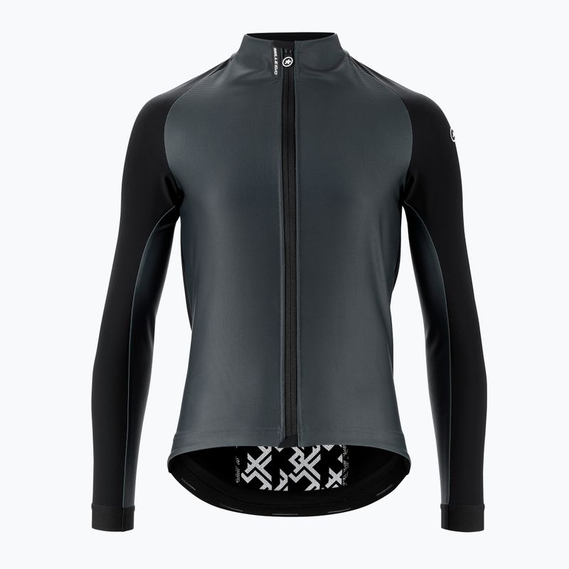 ASSOS Mille GT Evo Winter szürke férfi kerékpáros kabát 11.30.363.70