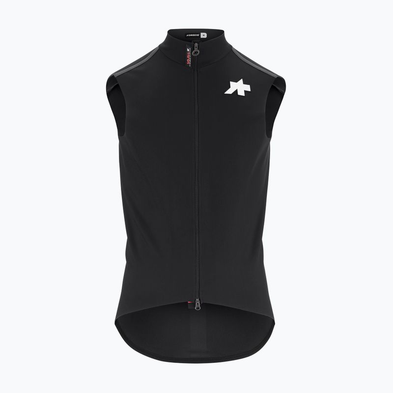 ASSOS Equipe RS Spring Fall Gilet Targa kerékpáros mellény fekete 11.34.385.10.L