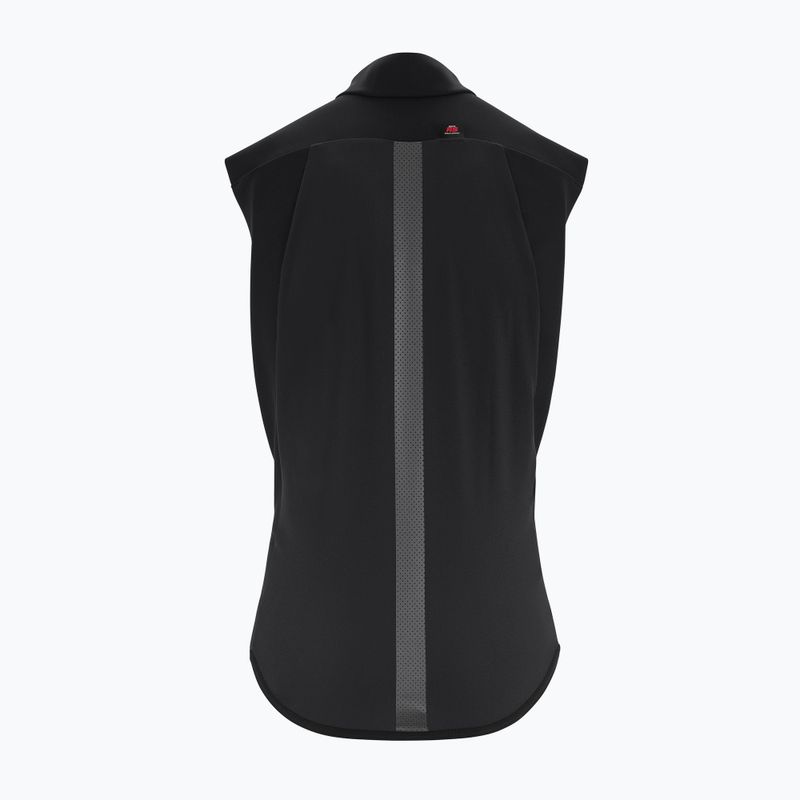ASSOS Equipe RS Spring Fall Gilet Targa kerékpáros mellény fekete 11.34.385.10.L 2