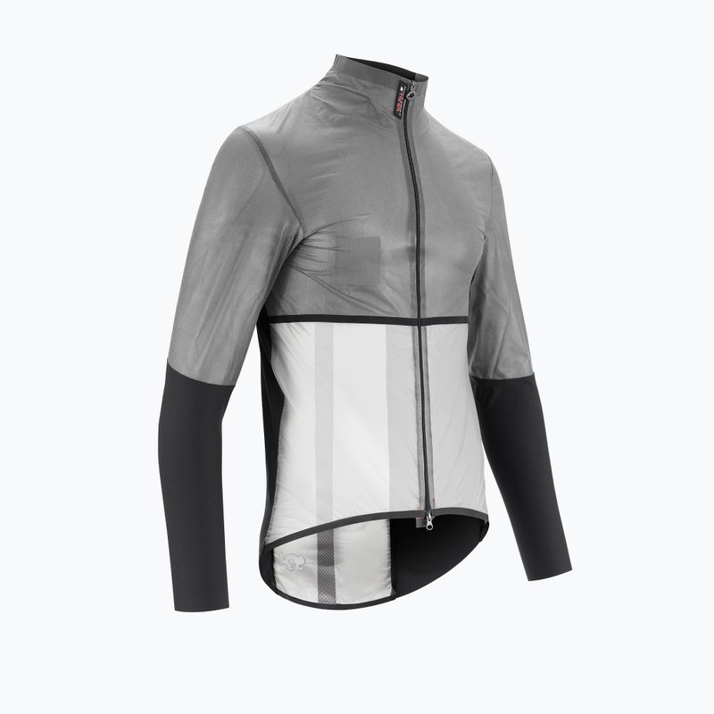 Férfi ASSOS Equipe RS Alleycat Clima Capsule Targa kerékpáros dzseki fekete/szürke 11.32.386.10.M 3