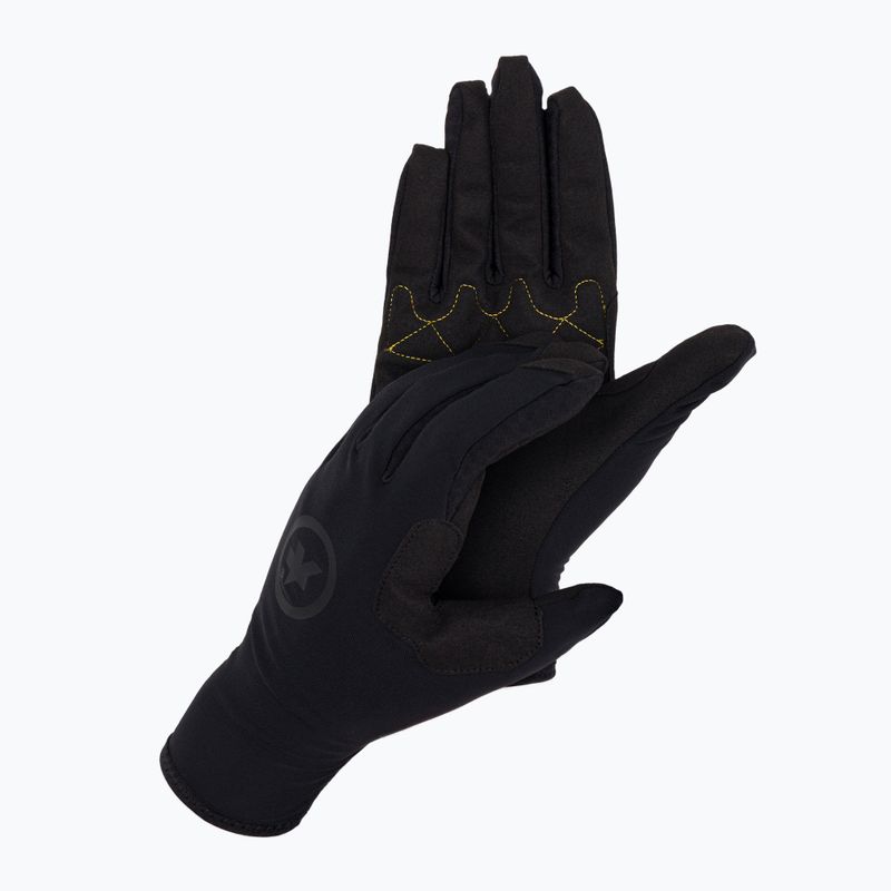 ASSOS Evo Spring Fall kerékpáros kesztyű fekete P13.52.540.18