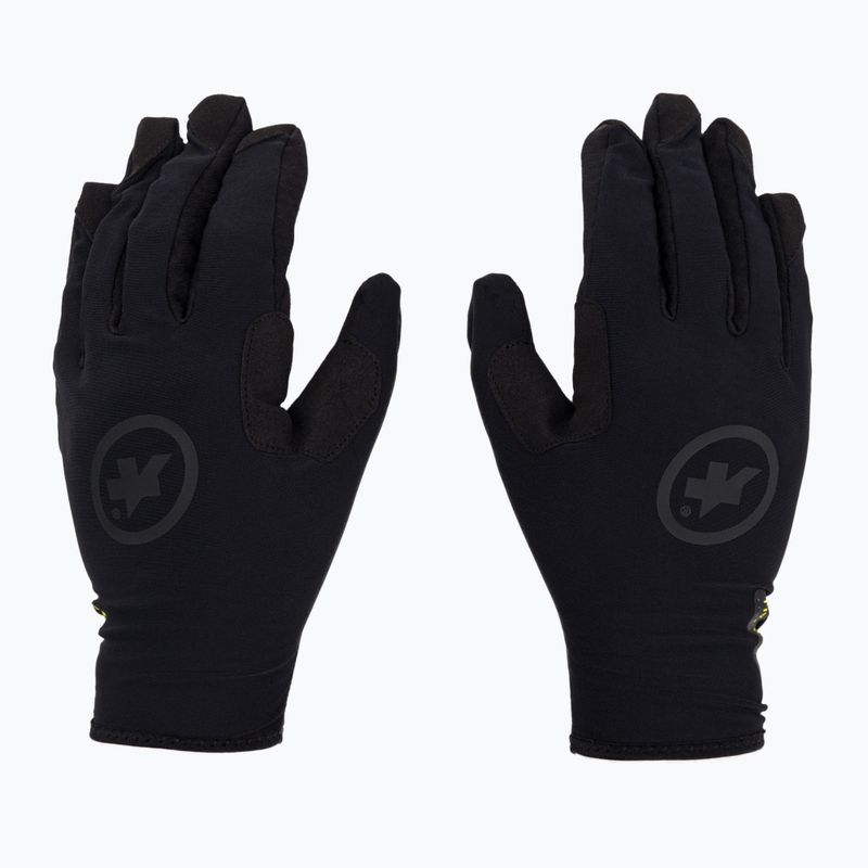 ASSOS Evo Spring Fall kerékpáros kesztyű fekete P13.52.540.18 2