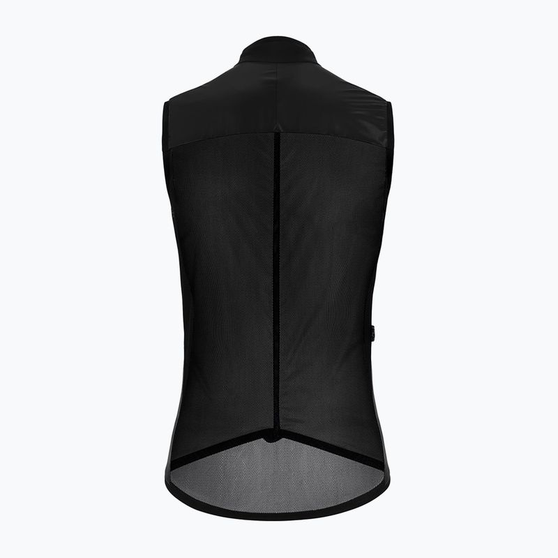 ASSOS Mille GT Wind C2 fekete férfi kerékpáros mellény 3