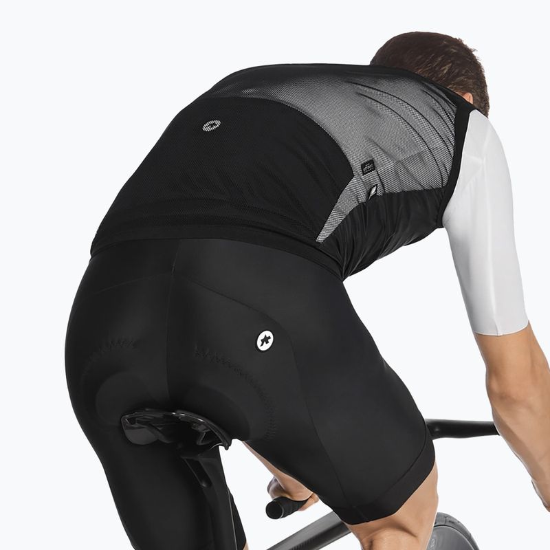 ASSOS Mille GT Wind C2 fekete férfi kerékpáros mellény 7