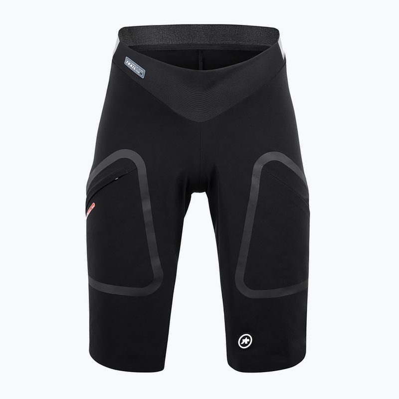 Férfi ASSOS Trail Tactica Cargo rövidnadrág T3 fekete