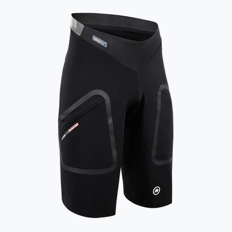 Férfi ASSOS Trail Tactica Cargo rövidnadrág T3 fekete 3