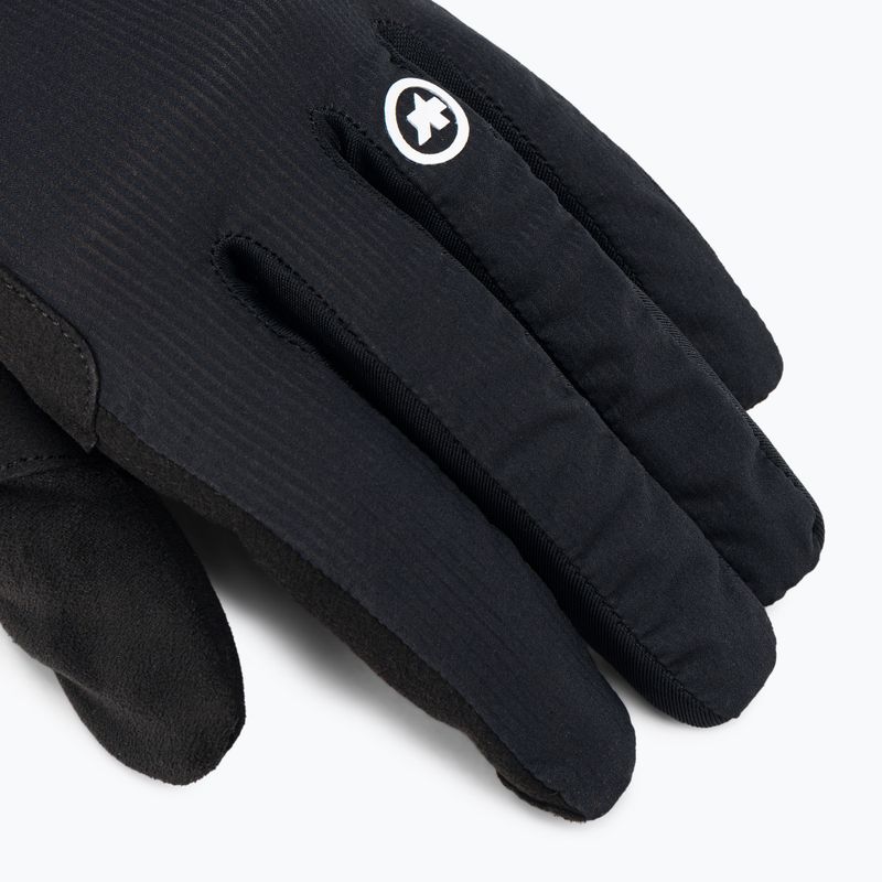 ASSOS RS Targa kerékpáros kesztyű fekete P13.50.543.18 4