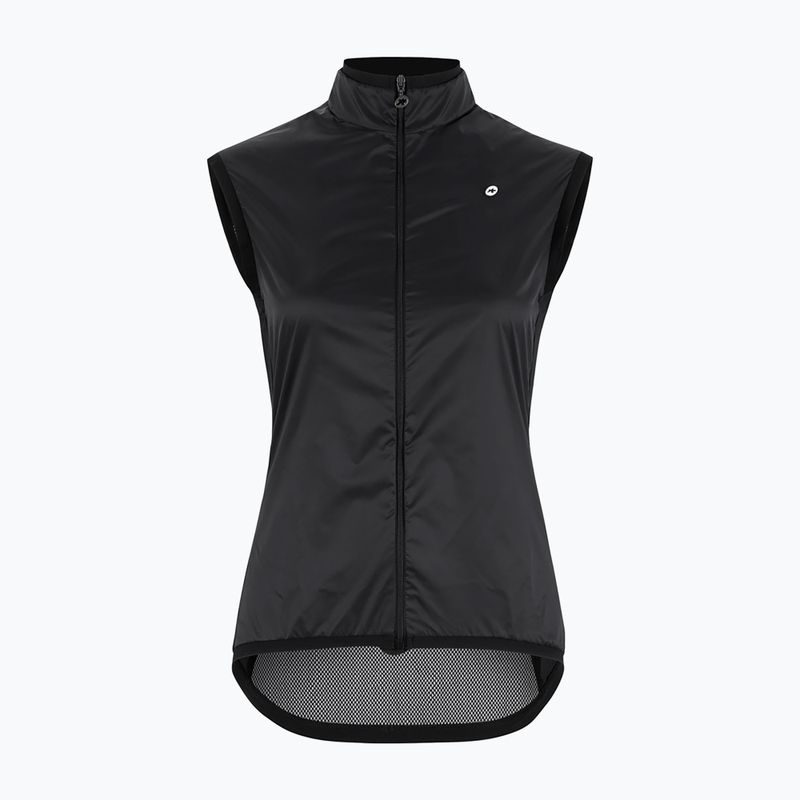 Női kerékpáros mellény ASSOS Uma GT Wind C2 fekete