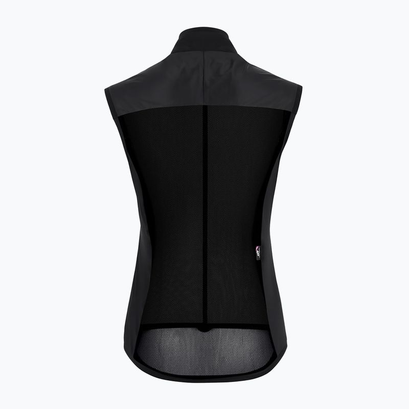 Női kerékpáros mellény ASSOS Uma GT Wind C2 fekete 3