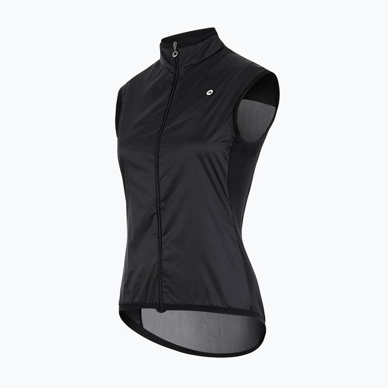 Női kerékpáros mellény ASSOS Uma GT Wind C2 fekete 4