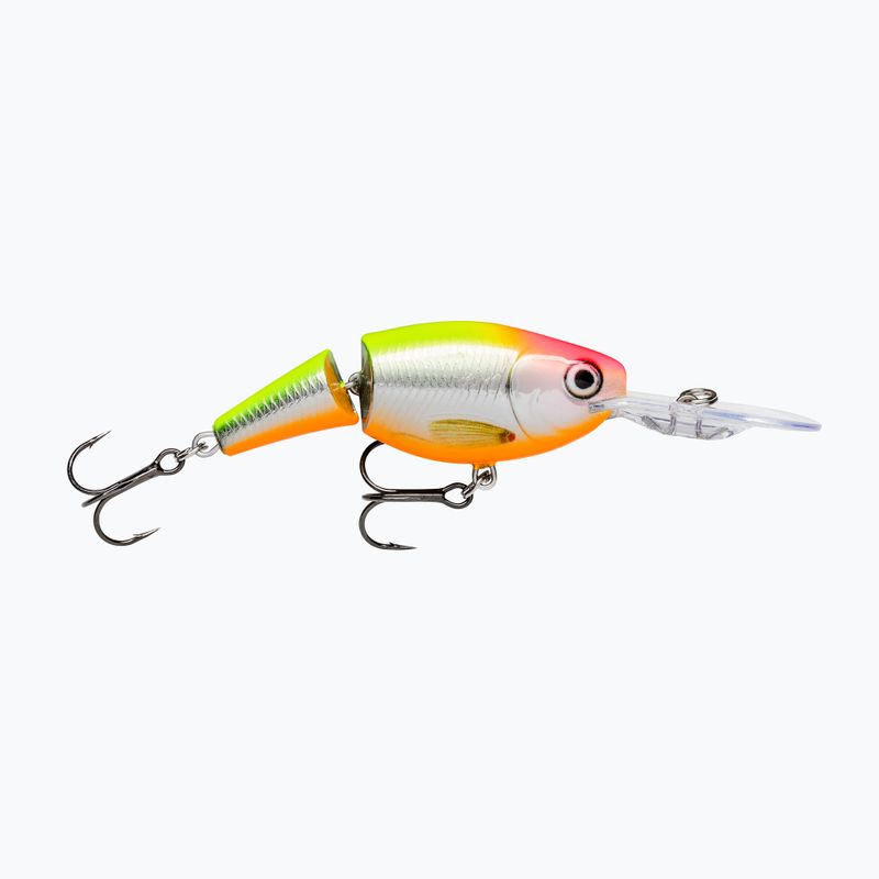 Wobbler Rapala Jointed Shad Rap clown silver