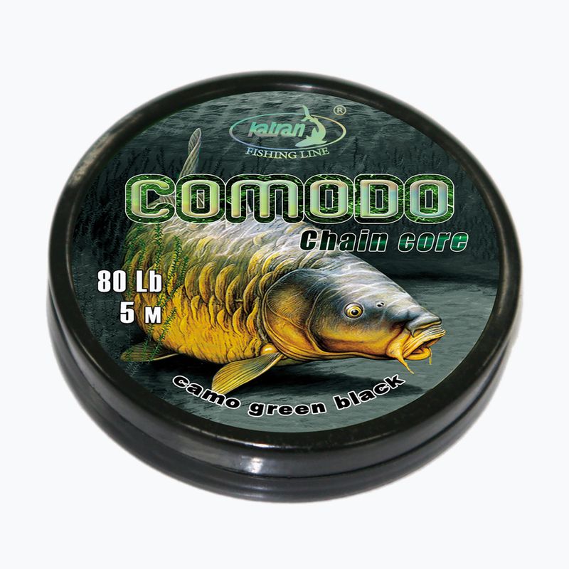 Leadcore ponty fonott Katran Comodo Chain Core camo barna