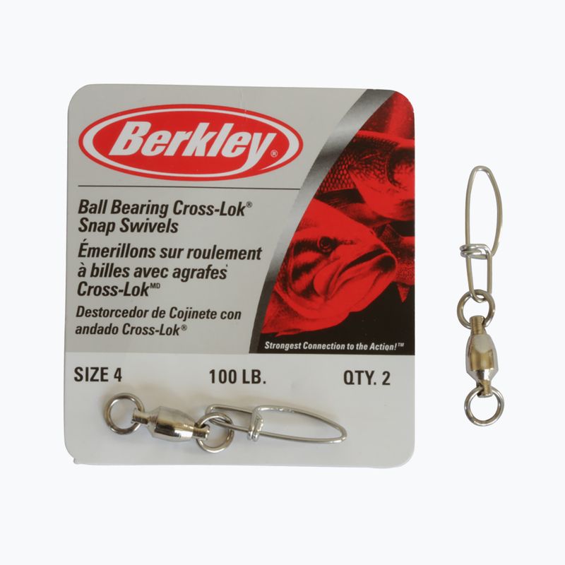 Berkley Mc Mahon Bb Bb Snaps Swivel 3-as méretű orsók forgóval