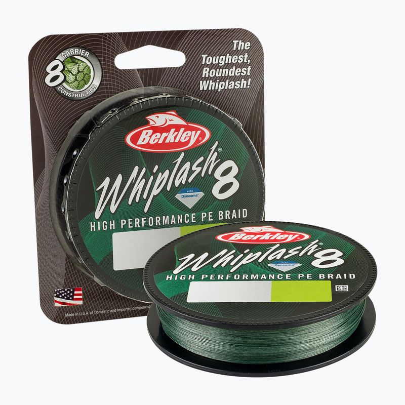 Berkley Whiplash 8 fonott fonal zöld 1446647
