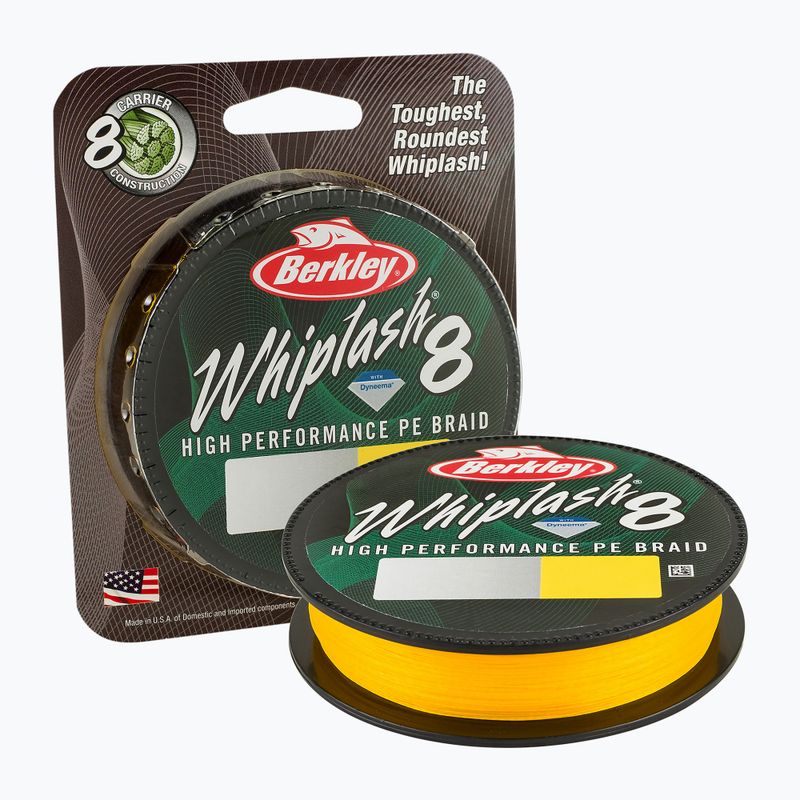 Berkley Whiplash 8 sárga fonott fonal 1446680