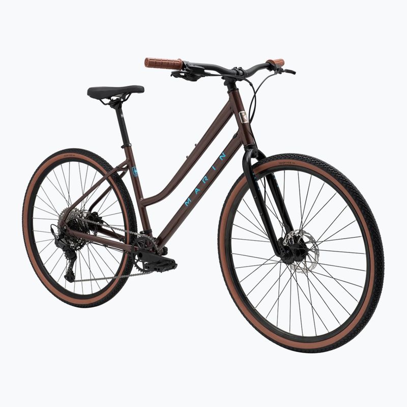 Női cross kerékpár Marin Kentfield 3 ST 700C brown 2