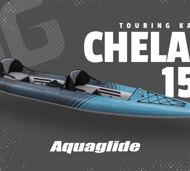Aquaglide Chelan 155 kék 584121106 2 személyes, felfújható kajak 11