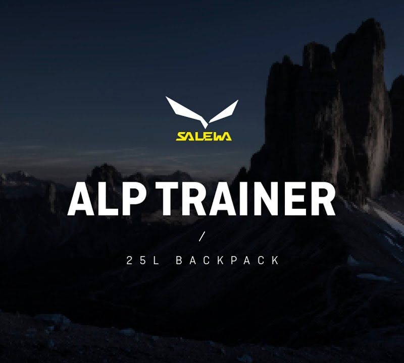 Salewa Alp Trainer 25 zöld 00-0000001230 trekking hátizsák 12