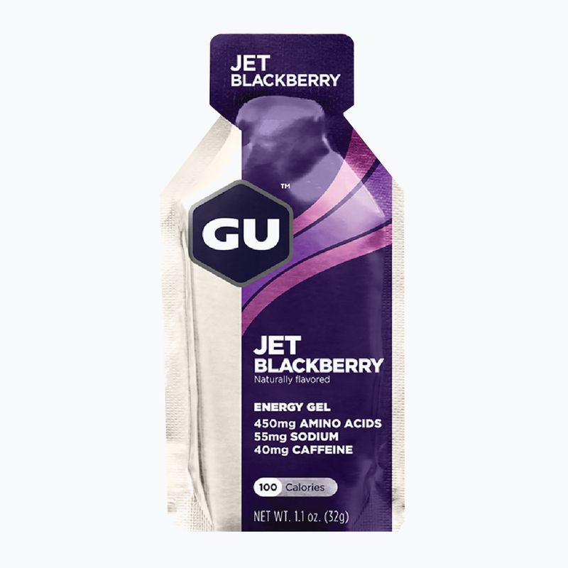 Energetizáló gél GU Energy Gel 32 g jet blackberry