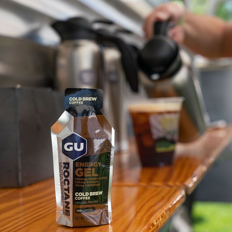 Energiazselé GU Roctane Energy Cold Brew Coffee cold brew coffe 3