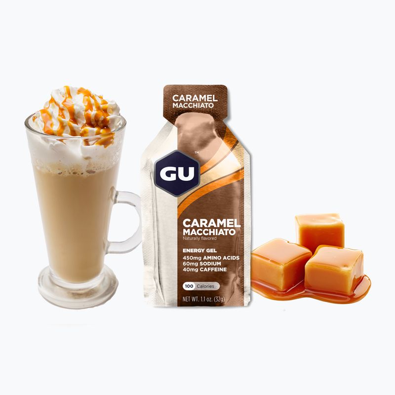 Energetizáló gél GU Energy Gel 32 g caramel/macchiato 2