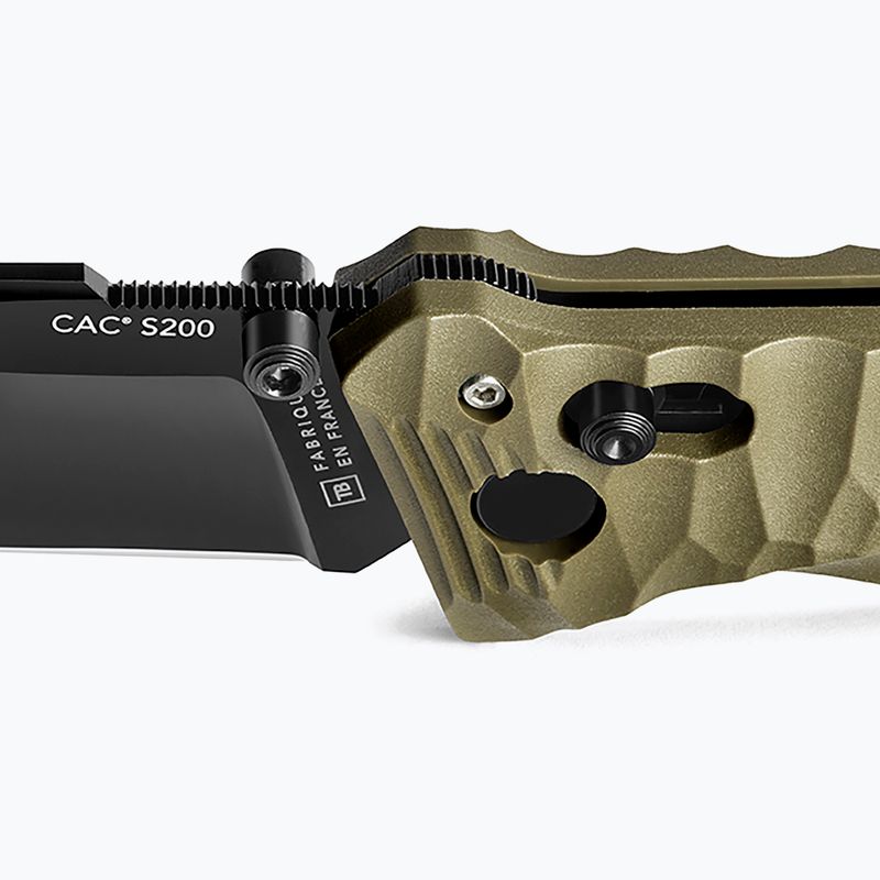 TB Outdoor CAC S200 Lisse PA6 GF khaki színű túrakés 6