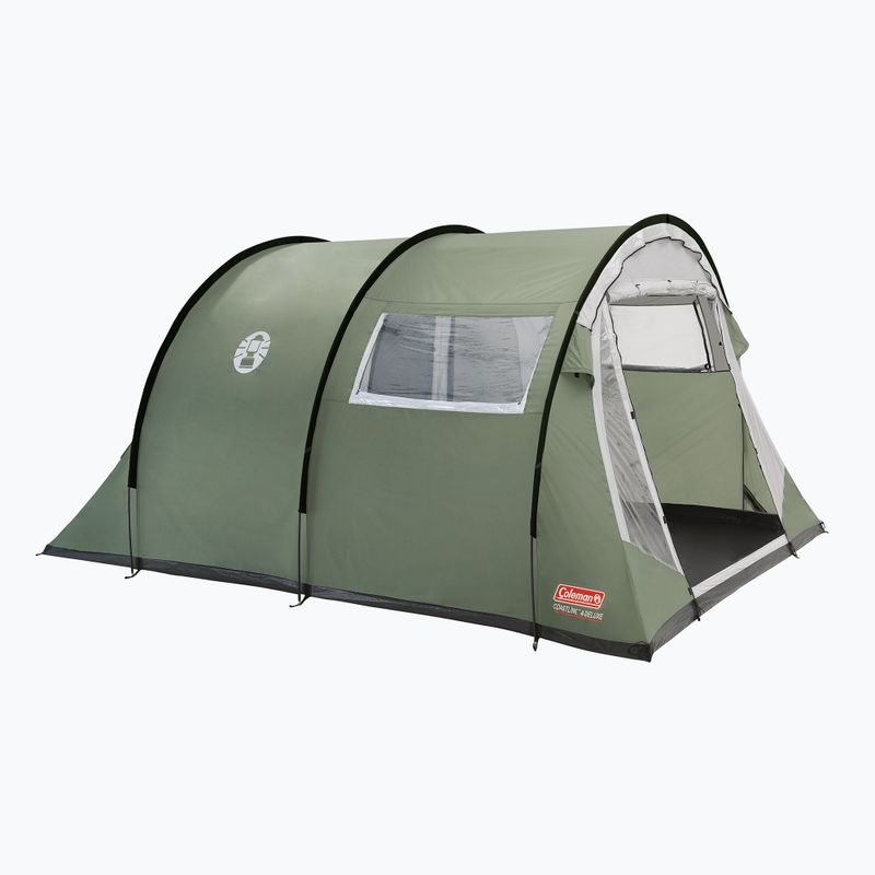 Coleman Coastline 4 Deluxe zöld 4 személyes kemping sátor 3