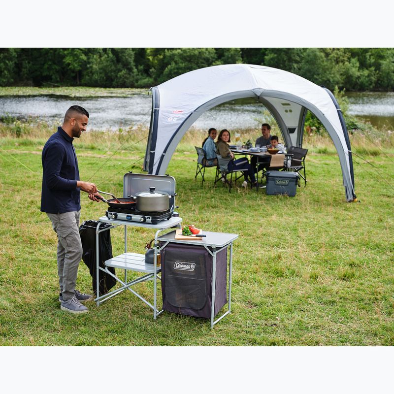 Coleman Air Event Shelter L szürke/sötétszürke kemping sátor 10