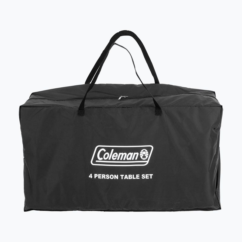 Kempingasztal székekkel Coleman 4P. grey 6