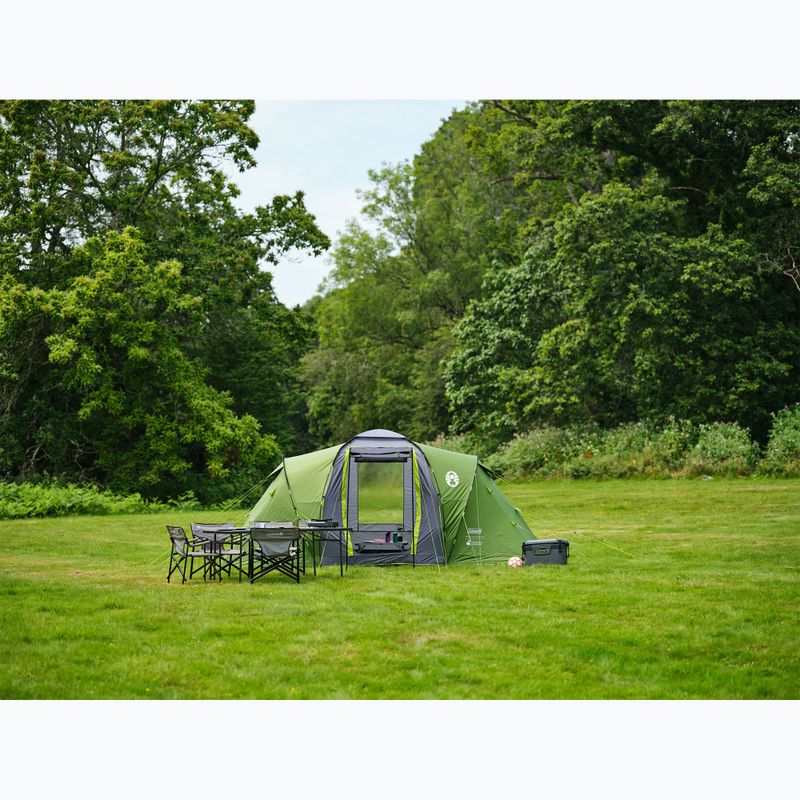 Coleman Spruce Falls 4 személyes kemping sátor Blackout zöld 7