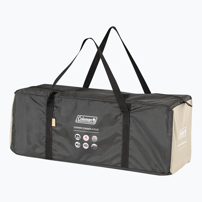 4 személyes kemping sátor Coleman Darwin Summer 4 + beige 7