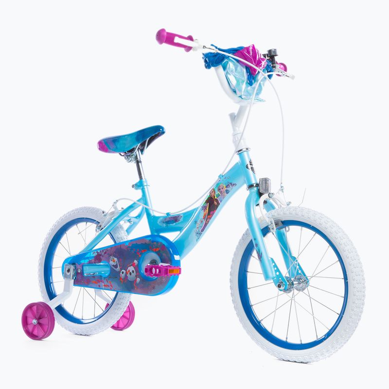 gyermek kerékpár Huffy Frozen EZ-Build 16" blue/white/purple