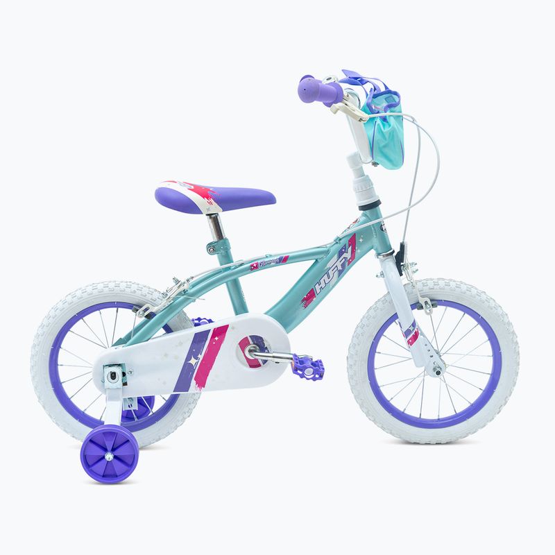 gyermek kerékpár Huffy Glimmer 14" turquoise 4