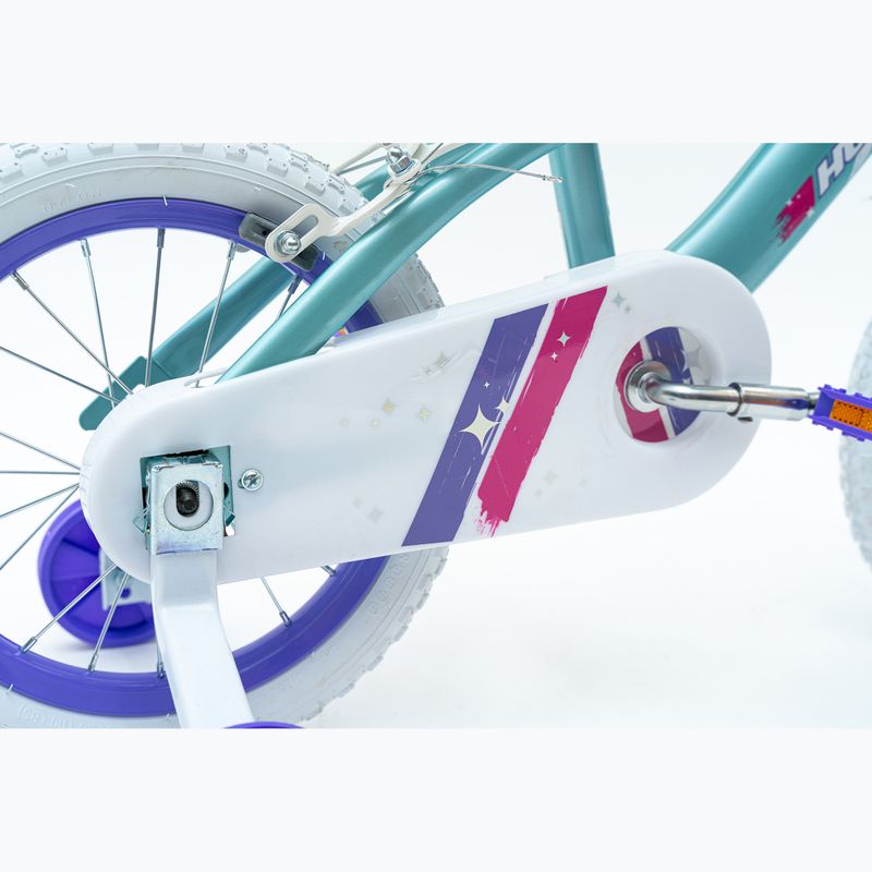 gyermek kerékpár Huffy Glimmer 14" turquoise 7