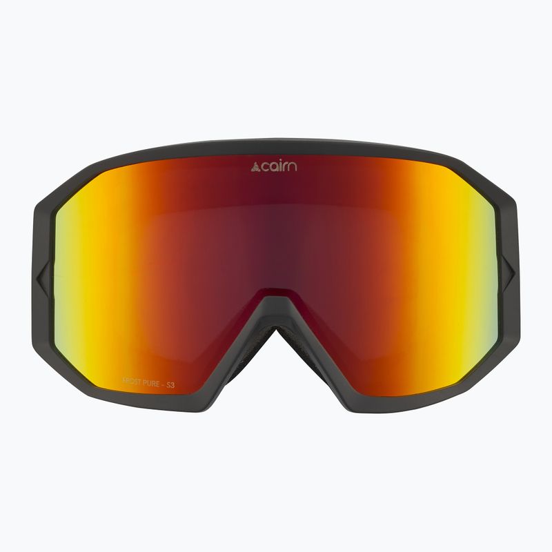 Síszemüveg Cairn Frost Pure mat black red 2