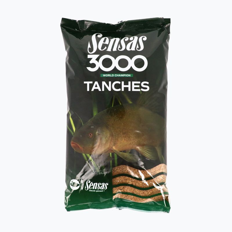 Sensas 3000 Tanches barna horgászcsali 00781