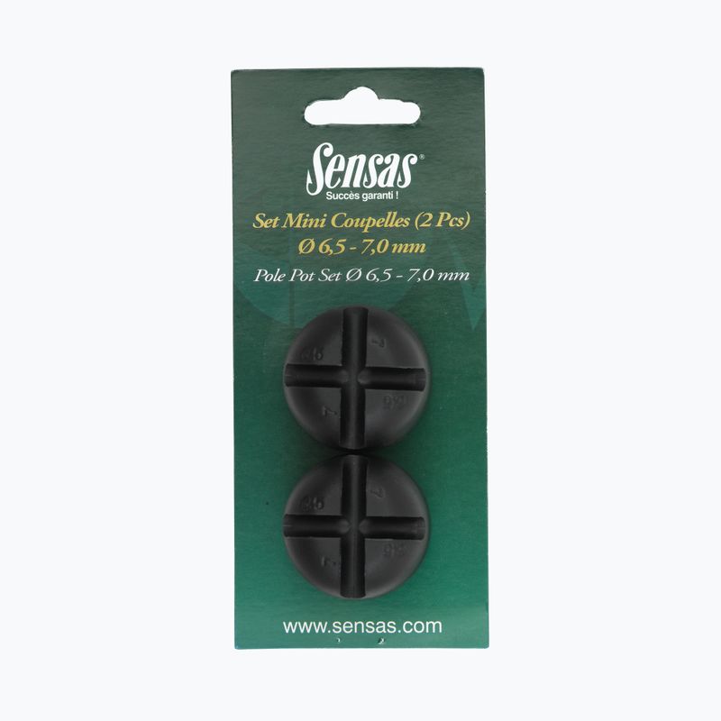 Sensas Mini 2 db-os csalis pohár készlet fekete 01146 2