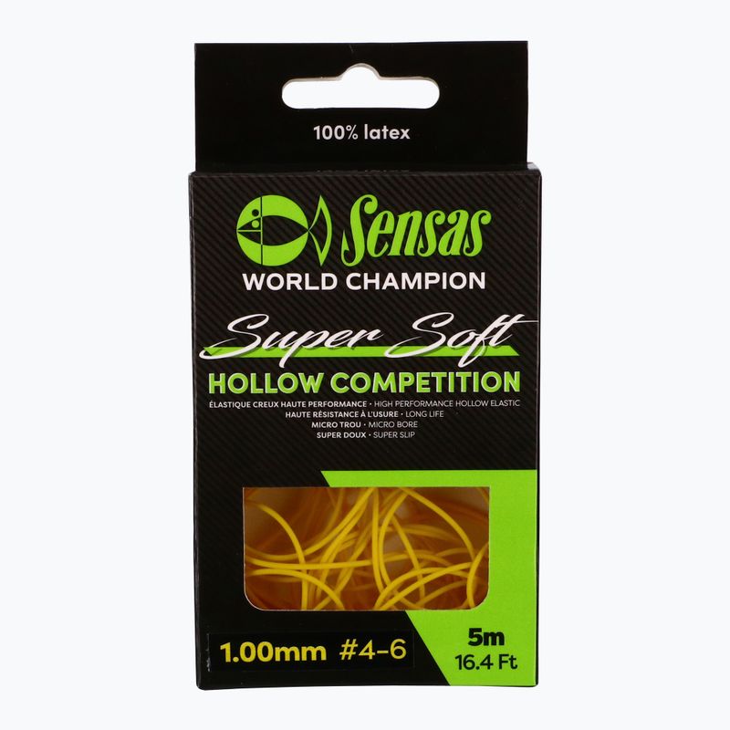 Sensas Hollow Match Super Soft rúd lengéscsillapító sárga 73016