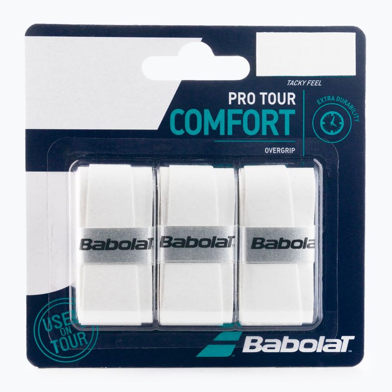 BABOLAT Pro Tour X3 teniszütő tekercsek Fehér 653037