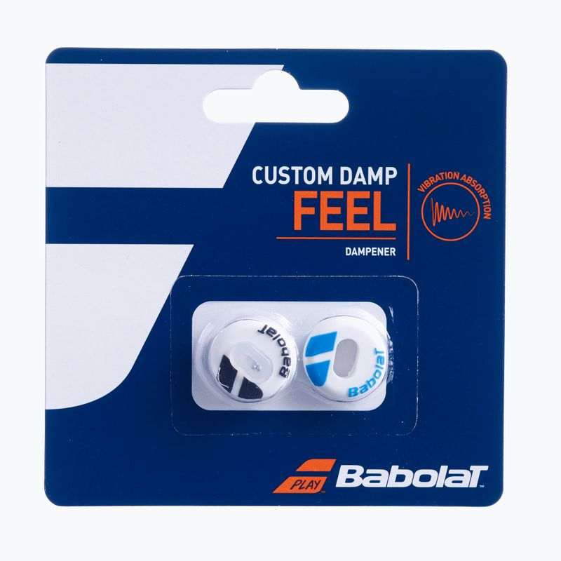 Tennis vibrastop BABOLAT Custom Damp X2 fehér 700040