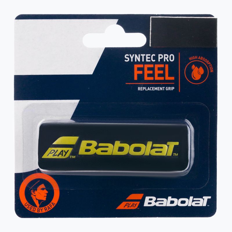BABOLAT Syntec Pro X1 tenisz ütő fekete és sárga 670051