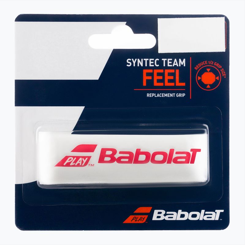 BABOLAT Syntec Team Grip X1 piros és fehér 670065