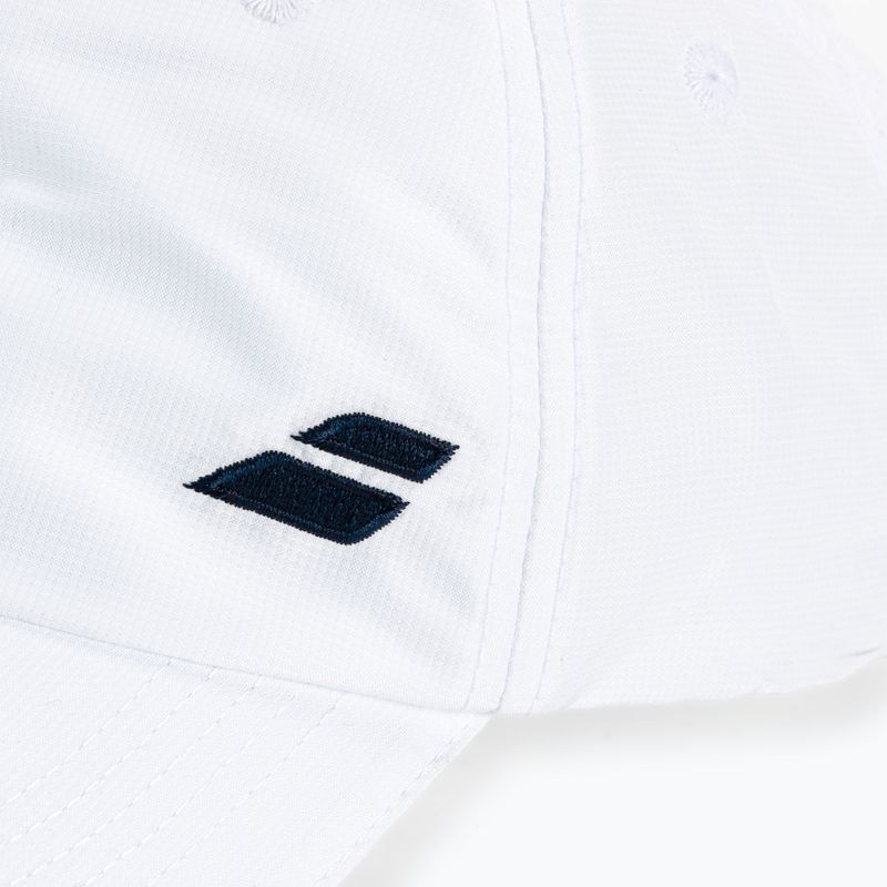 Gyermek baseball sapka BABOLAT Basic Logo fehér 5JA1221 5