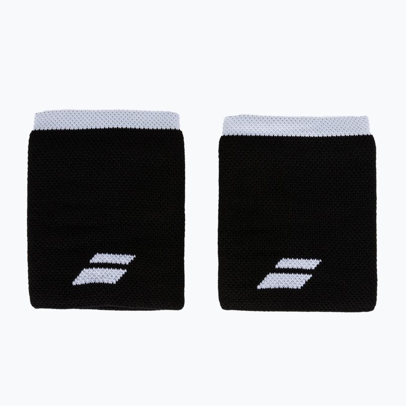 BABOLAT Logo Jumbo csuklópánt fekete/fehér 5UA1262 2