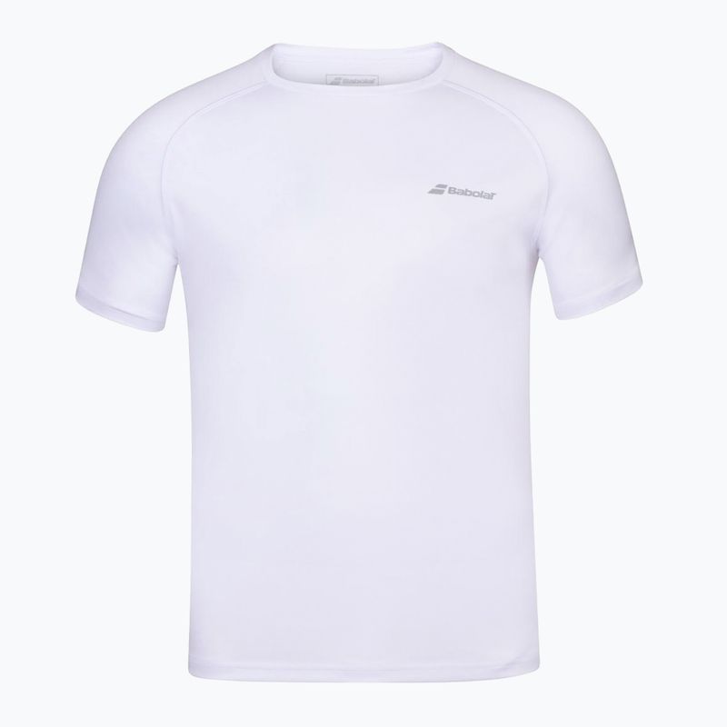 Babolat férfi teniszpóló Play Crew Neck fehér 3MP1011