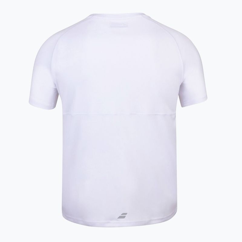 Babolat férfi teniszpóló Play Crew Neck fehér 3MP1011 2