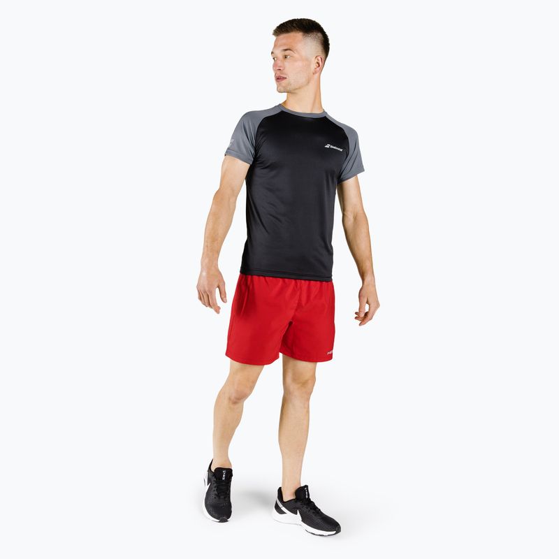 Férfi tenisz póló BABOLAT Play Crew Neck Fekete 3MP1011 5
