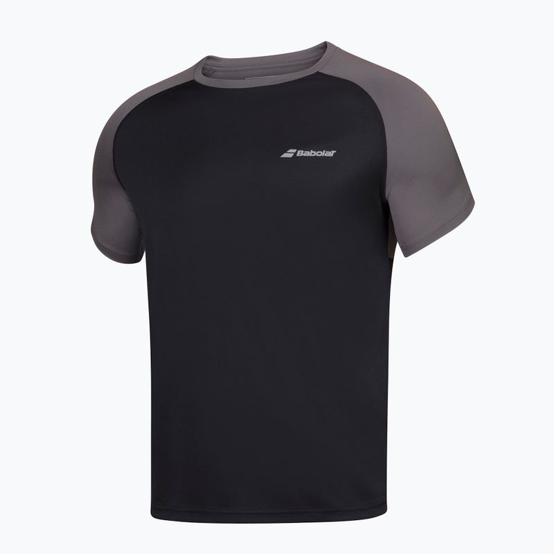 Férfi tenisz póló BABOLAT Play Crew Neck Fekete 3MP1011 2