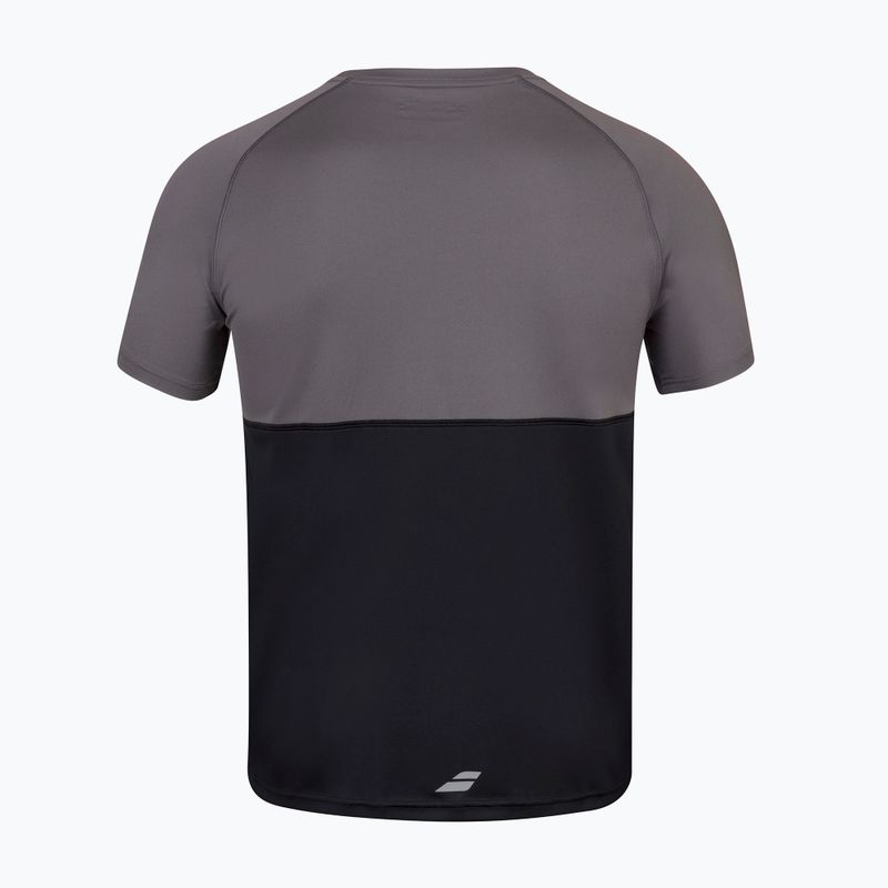 Férfi tenisz póló BABOLAT Play Crew Neck Fekete 3MP1011 3