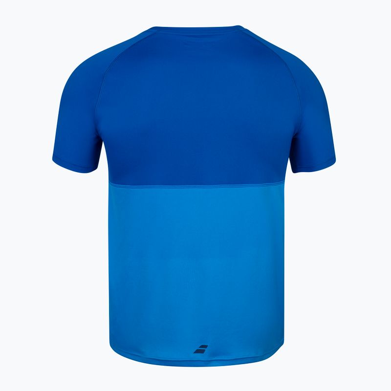 Fiú BABOLAT Play Crew Neck kék Aster 3MP1011 3